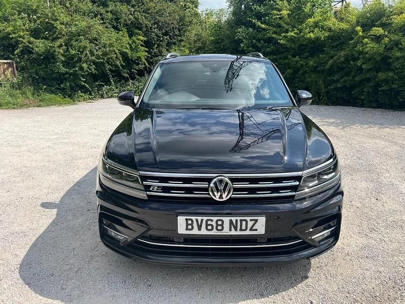 Used VW Tiguan R-line 190 HP (139 kW) 2019 Black SUV