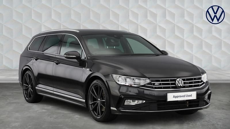 Grey Used 2022 VW Passat R-line Estate | £24,550 (Expensive) - Image 1/4