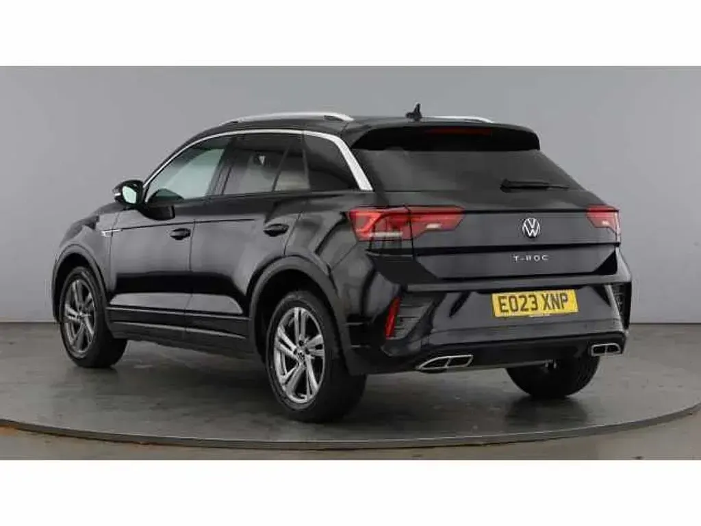 Used VW T-Roc R-line 150 HP (110 kW) 2023 Deep black pearl SUV