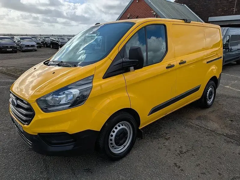 Używany Ford Transit Custom 130 KM (95 kW) 2022 Żółty Van