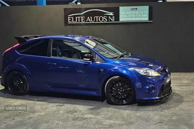 Blue Used 2010 Ford Focus RS Hatchback | £25,995 - Image 1/1