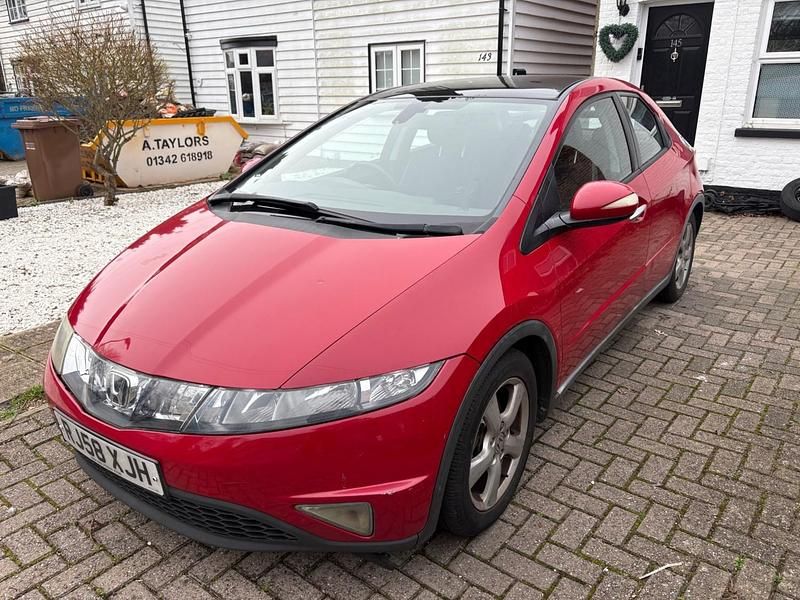 Used Honda Civic ES 138 HP (101 kW) 2008 Red Hatchback
