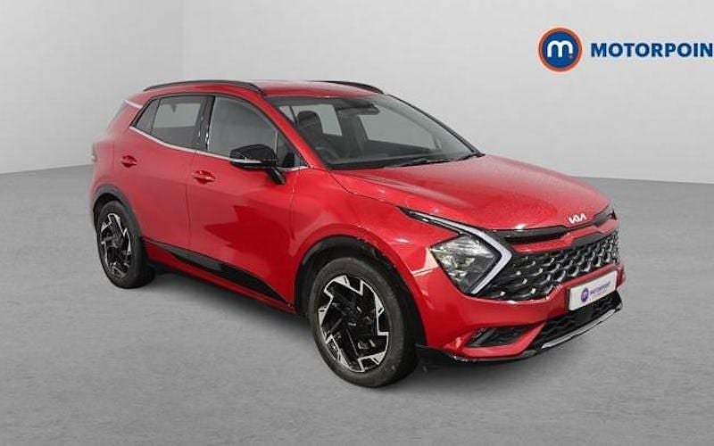 Red Used 2023 Kia Sportage GT-Line SUV | £25,349 (Good price) - Image 1/4