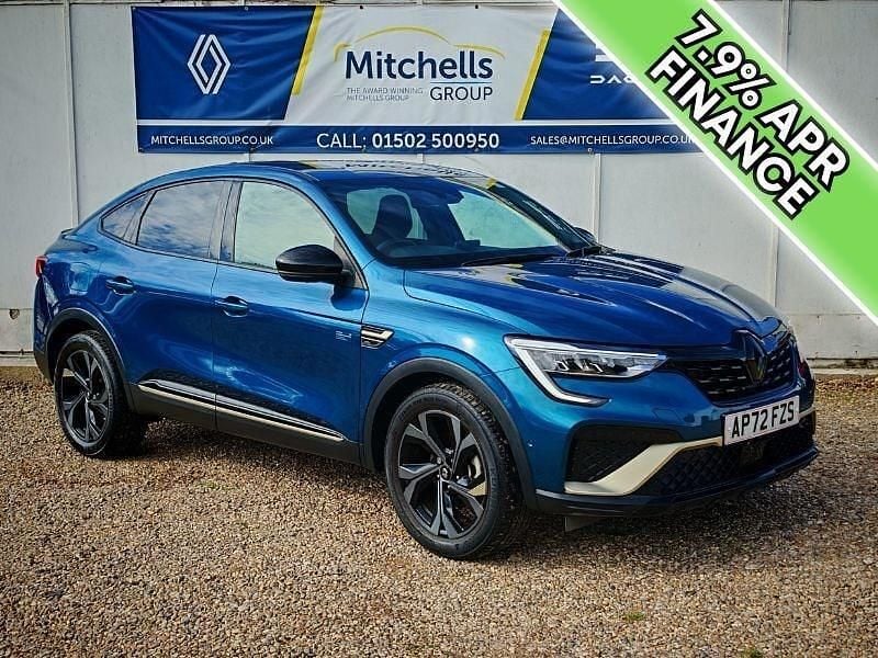 Zanzibar blue Used 2023 Renault Arkana Engineered SUV | £16,995 (Fair price) - Image 1/4