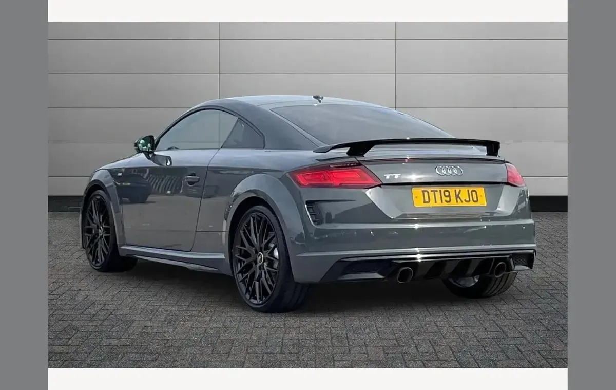 Used Audi TT Black Edition 245 HP (180 kW) 2019 Grey Coupe