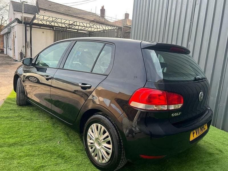 Used VW Golf VI S 85 HP (62 kW) 2011 Black Hatchback