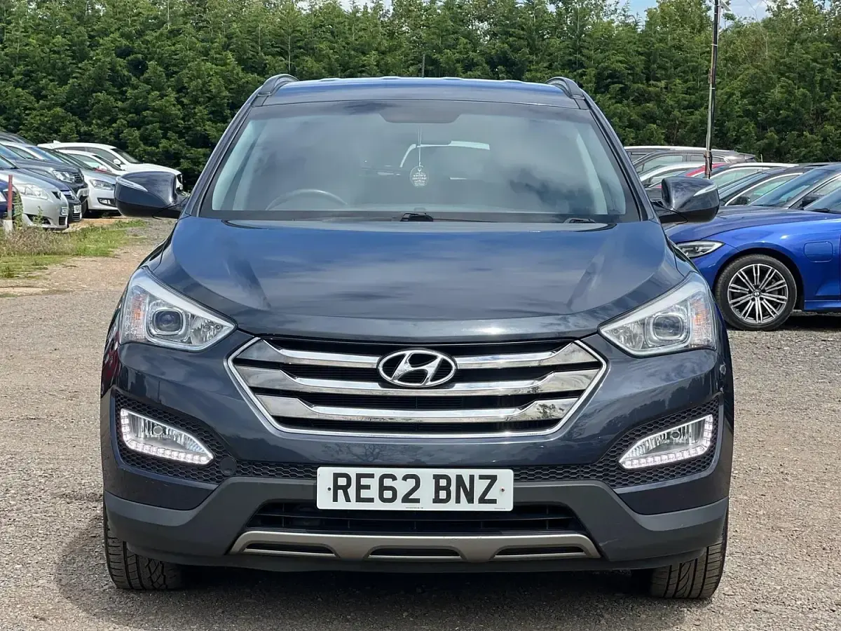 Used Hyundai Santa Fe Premium 197 HP (144 kW) 2013 Blue SUV