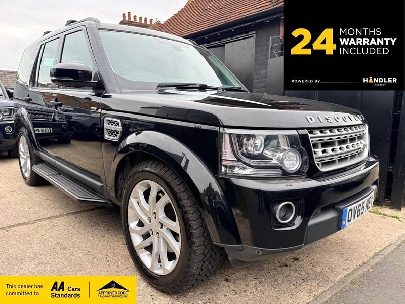 Black Used 2015 Land Rover Discovery 4 HSE SUV | £13,990 (Fair price) - Image 1/2