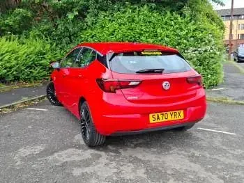 Used Vauxhall Astra Elite 2020 Red Hatchback