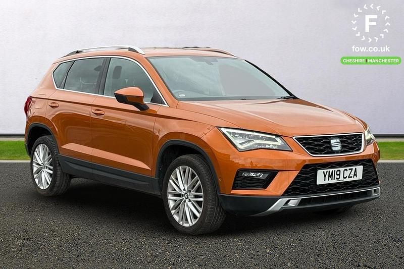 Orange Used 2019 Seat Ateca XCELLENCE SUV | £13,499 (Good price) - Image 1/4