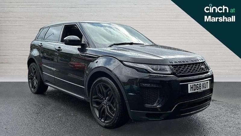 Black Used 2019 Land Rover Range Rover evoque HSE Dynamic SUV | £17,203 (Super price) - Image 1/4