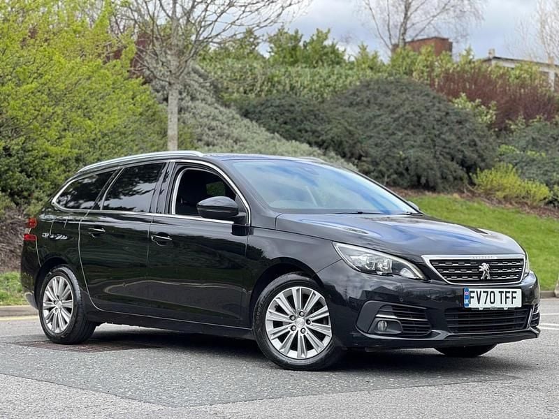 Used Peugeot 308 SW Allure 2020 Black Estate