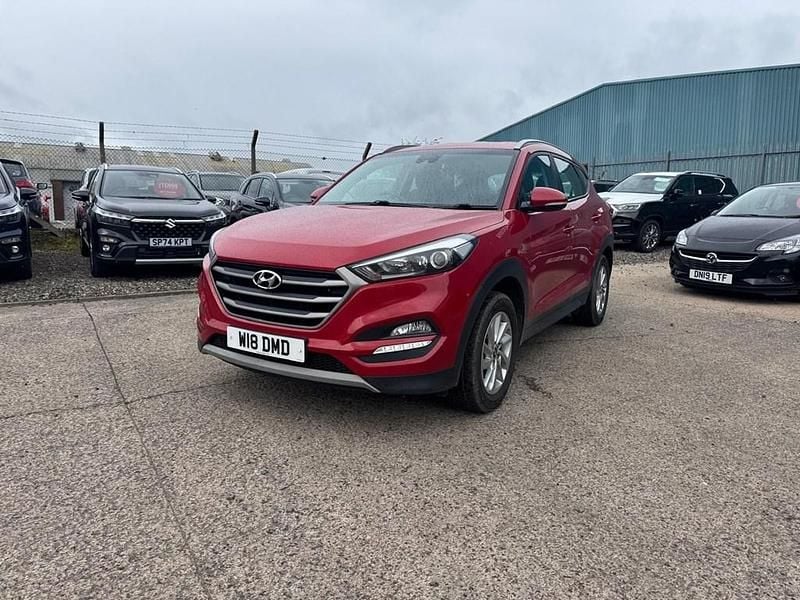 Used Hyundai Tucson SE 132 HP (97 kW) 2018 Red SUV