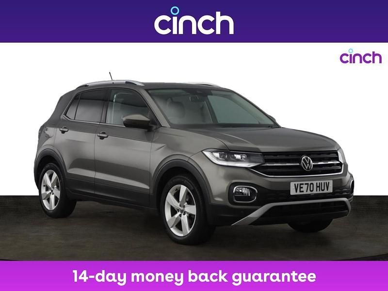 Grey Used 2021 VW T-Cross SEL SUV | £16,849 (Fair price) - Image 1/3