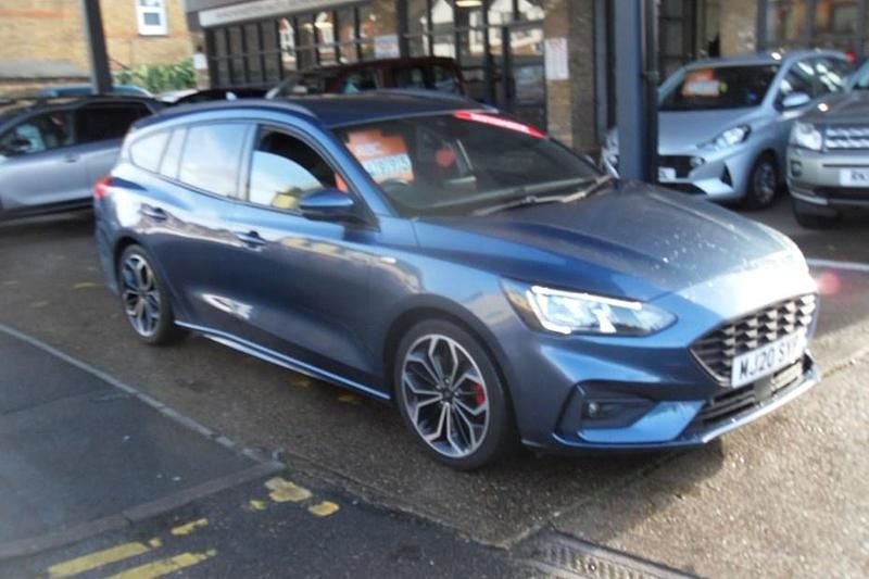 Blue Used 2020 Ford Focus ST-Line X Estate | £14,995 (Fair price) - Image 1/1