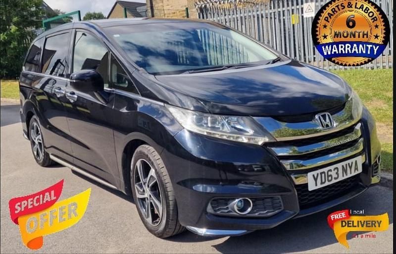 Black Used 2014 Honda Odyssey Luxury MPV | £7,499 - Image 1/4