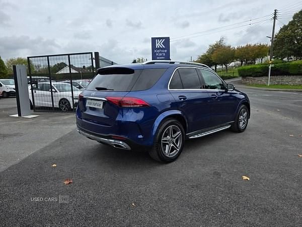Used Mercedes GLE300 AMG line 2021 Blue Estate