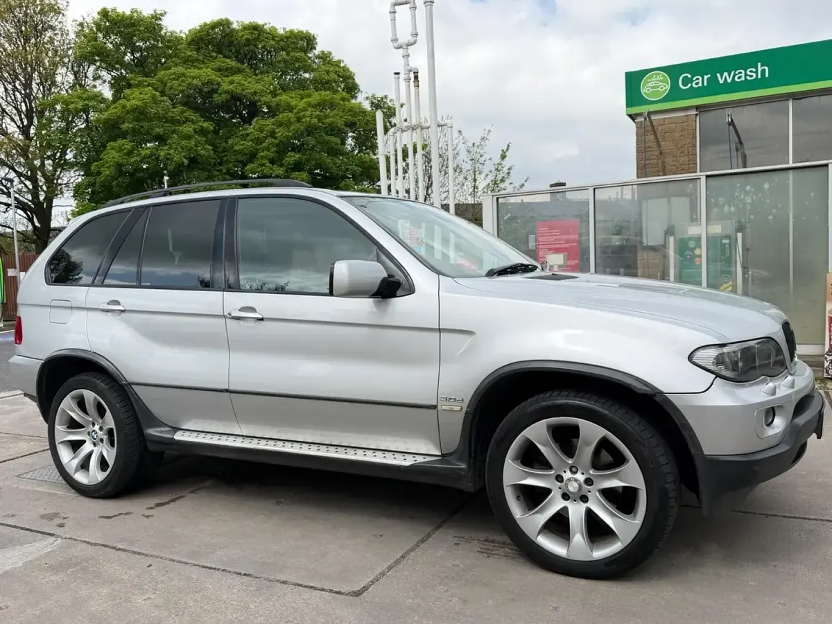 Used BMW X5 Sport Line 218 HP (160 kW) 2006 Silver SUV