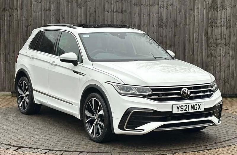 Used VW Tiguan R-line 2021 White SUV