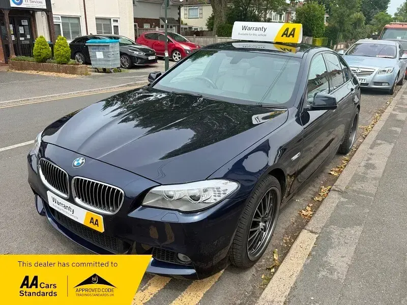Used BMW 530 M Sport 2014 Blue Sedan