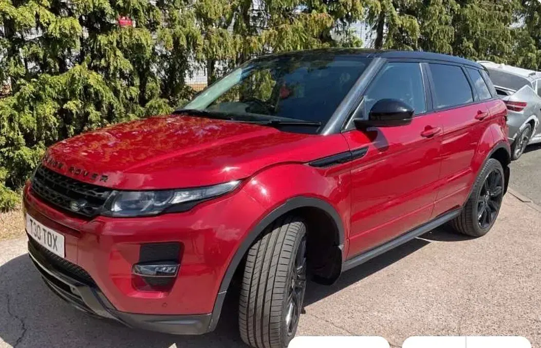 Used Land Rover Range Rover evoque Dynamic 190 HP (139 kW) 2014 Red SUV