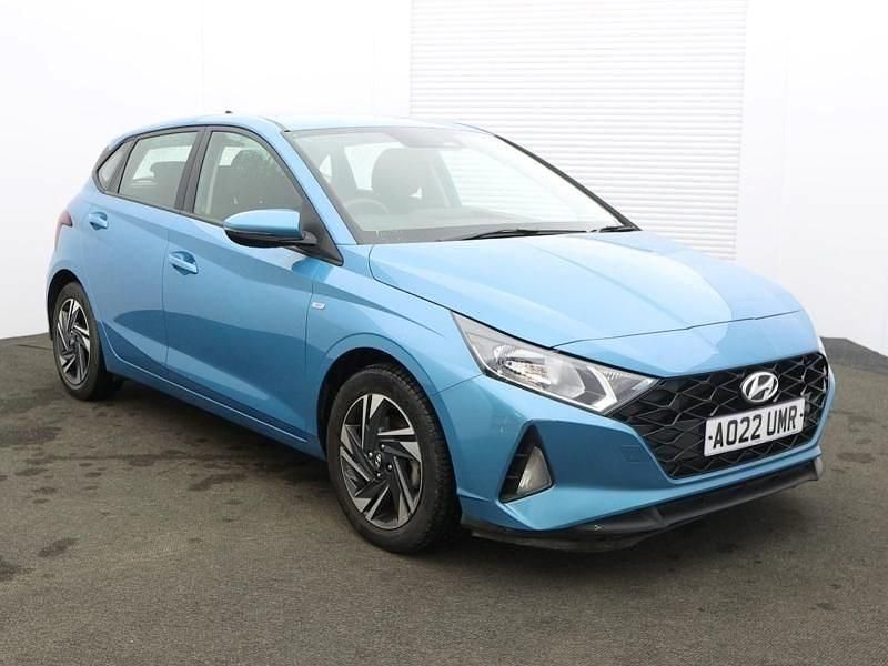 Turquoise Used 2022 Hyundai i20 SE Hatchback | £13,690 (Good price) - Image 1/2