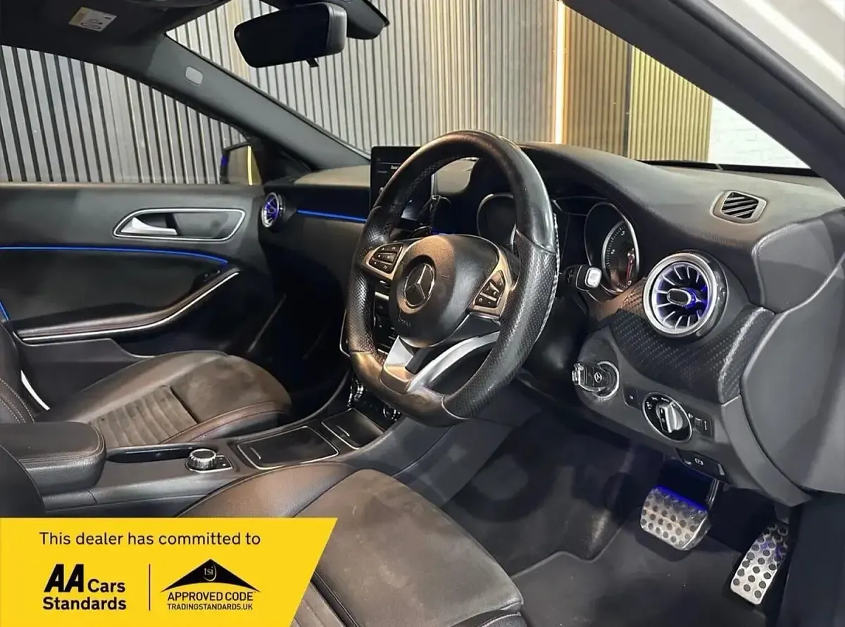 Used Mercedes A200 AMG line 2016 White Hatchback