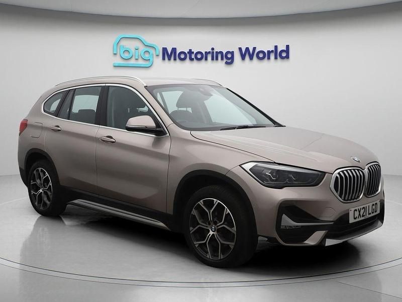 Silver Used 2021 BMW X1 xLine SUV | £18,200 (Good price) - Image 1/4