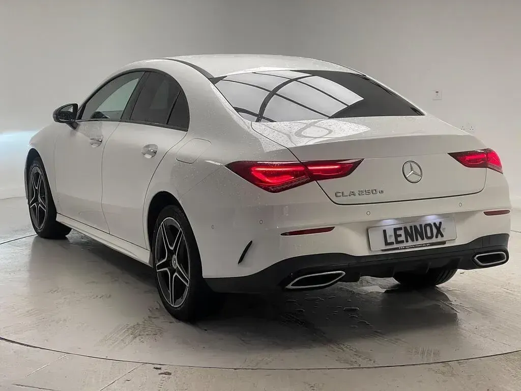 Used Mercedes CLA250e AMG Line Premium 218 HP (160 kW) 2022 White Coupe