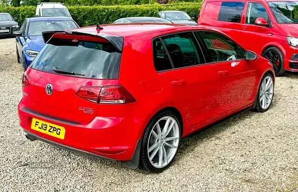 Used VW Golf VII GT 2013 Red Hatchback