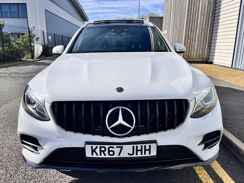 Used Mercedes GLC350 AMG Line Premium 2017 White Estate