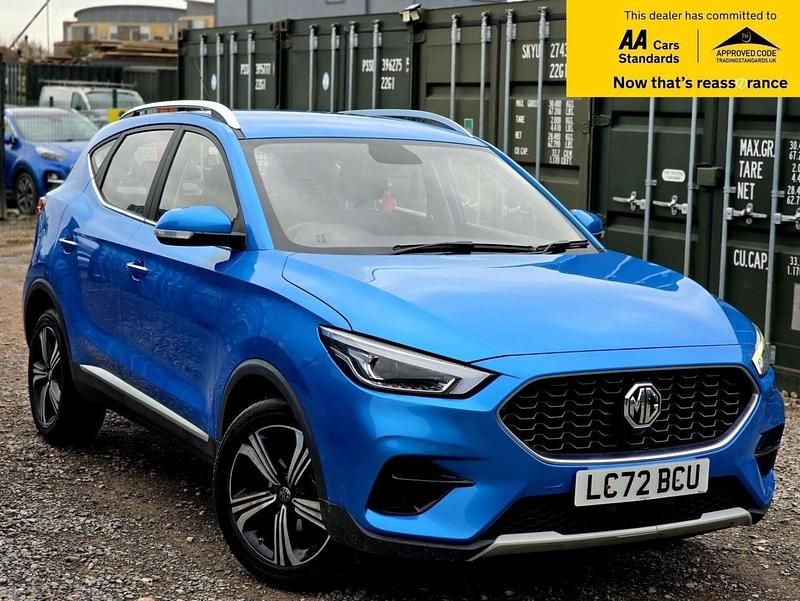 Used MG ZS Excite 111 HP (81 kW) 2022 Blue Hatchback