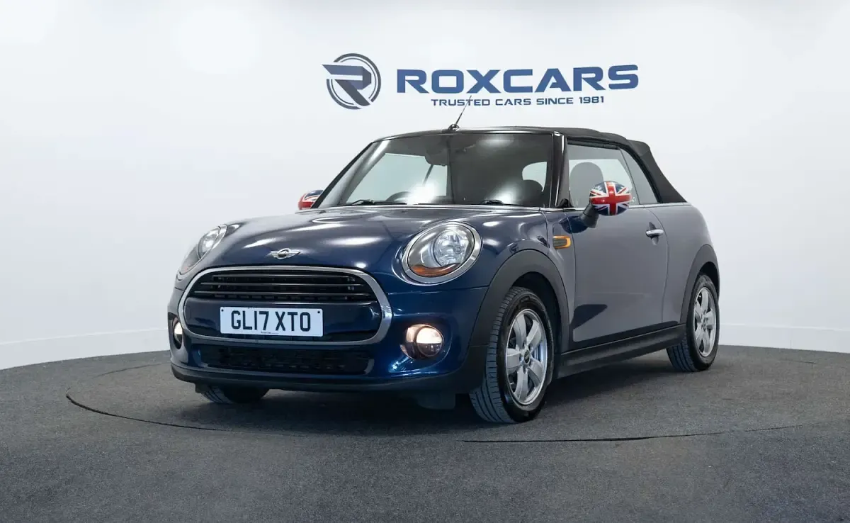 Used Mini Cooper Cabriolet 136 HP (100 kW) 2017 Blue Cabriolet