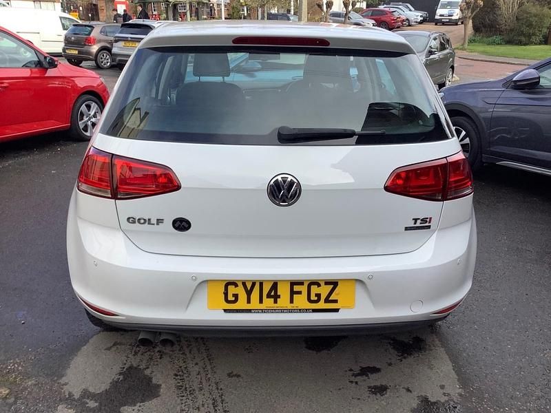 Used VW Golf VII SE 2014 White Hatchback