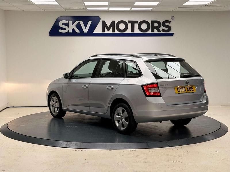 Used Skoda Fabia SE 2015 Silver Estate