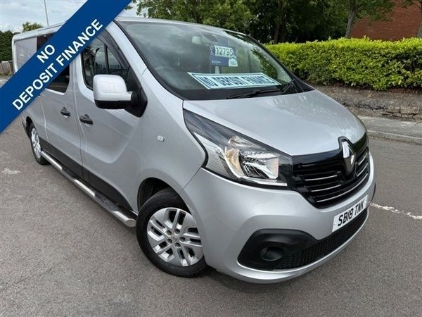 Silver Used 2018 Renault Trafic Van | £12,795 (Expensive) - Image 1/1