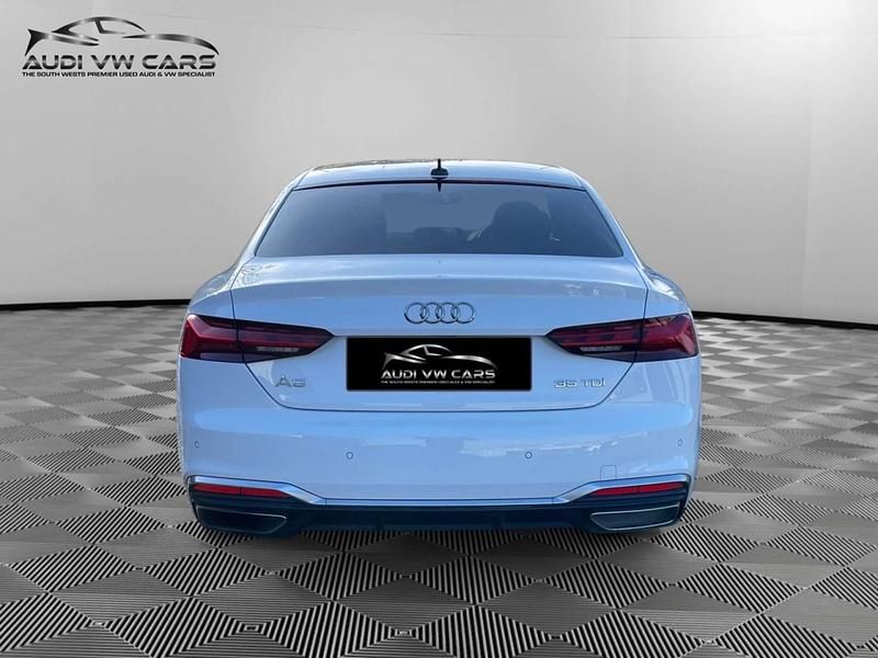 Used Audi A5 S-Line 163 HP (119 kW) 2021 White Coupe