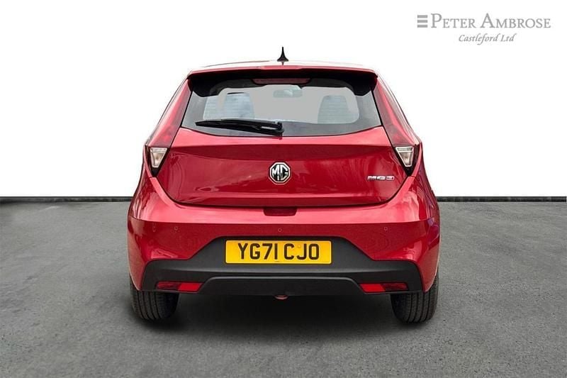 Used MG MG3 Excite 105 HP (77 kW) 2021 Red Hatchback