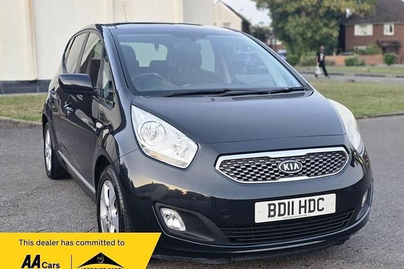 Black Used 2011 Kia Venga 3 Hatchback | £4,495 (Good price) - Image 1/1