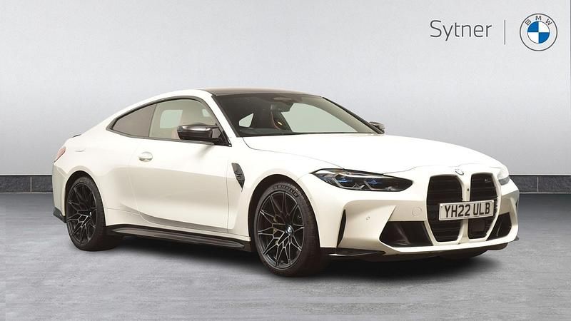 White Used 2022 BMW M4 Competition Edition Coupe | £50,250 (Good price) - Image 1/4