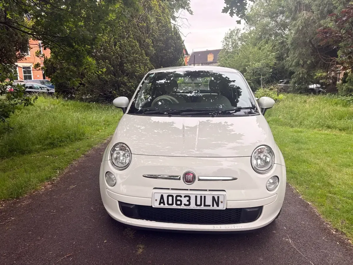 Used Fiat 500 Pop 69 HP (50 kW) 2014 White Hatchback