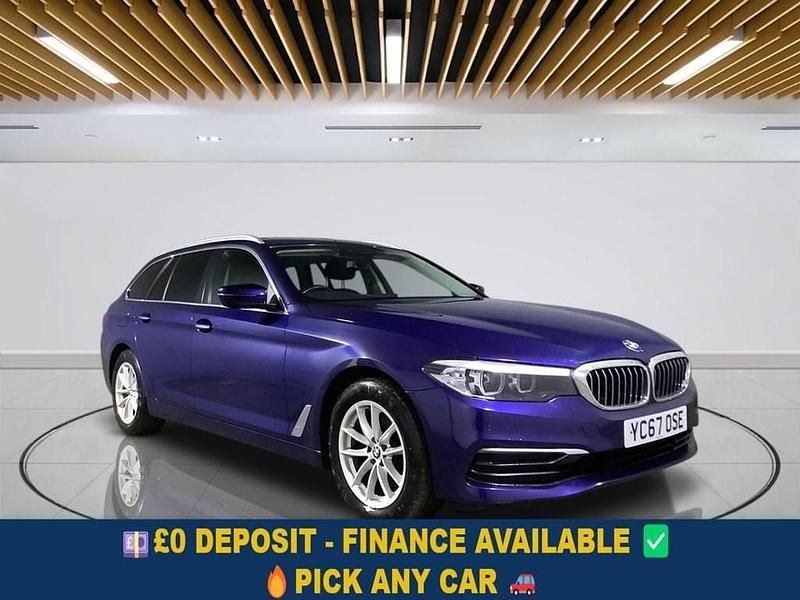 Blue Used 2017 BMW 520 Comfort Edition Estate | £15,349 (Fair price) - Image 1/4