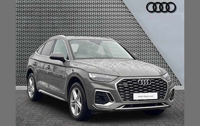 Used Audi Q5 S-Line 200 HP (147 kW) 2022 Grey SUV