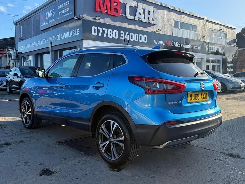Used Nissan Qashqai N-Connecta 2018 Blue SUV