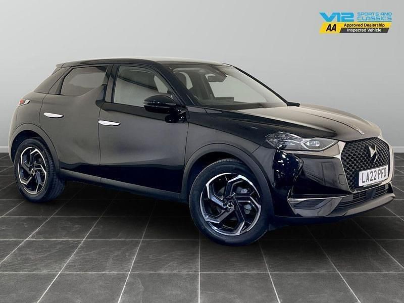 Black Used 2022 DS Automobiles DS3 Crossback Rivoli SUV | £13,995 (Fair price) - Image 1/2