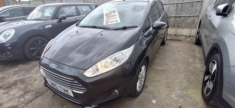 Used Ford Fiesta Zetec 2015 Black Hatchback