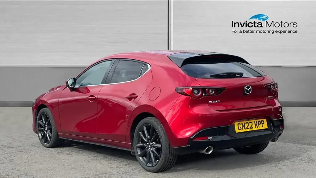 Usado Mazda 3 Inclusive 183 HP (134 kW) 2022 Vermelho Citadino