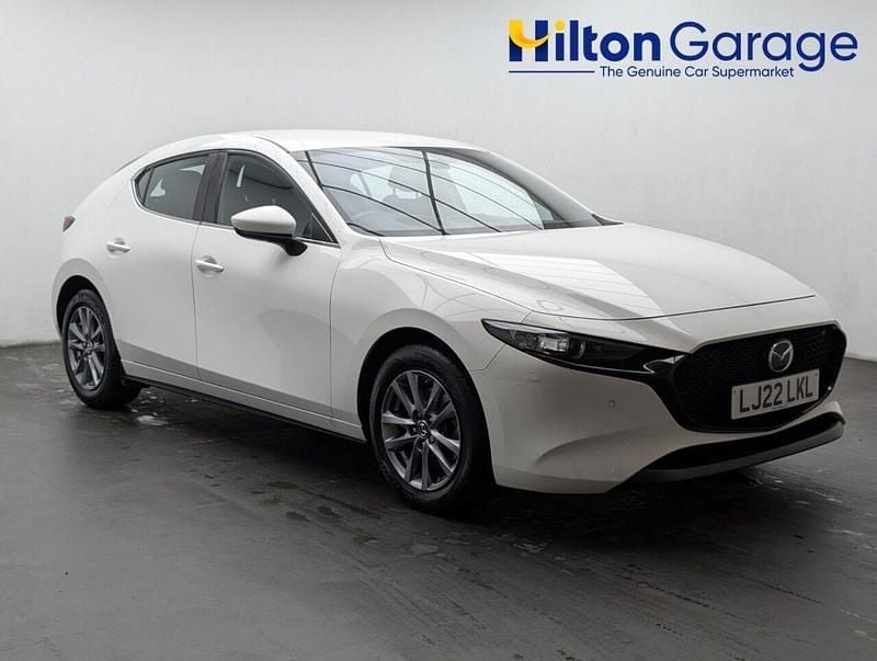 White Used 2022 Mazda 3 Hatchback | £14,650 (Fair price) - Image 1/4