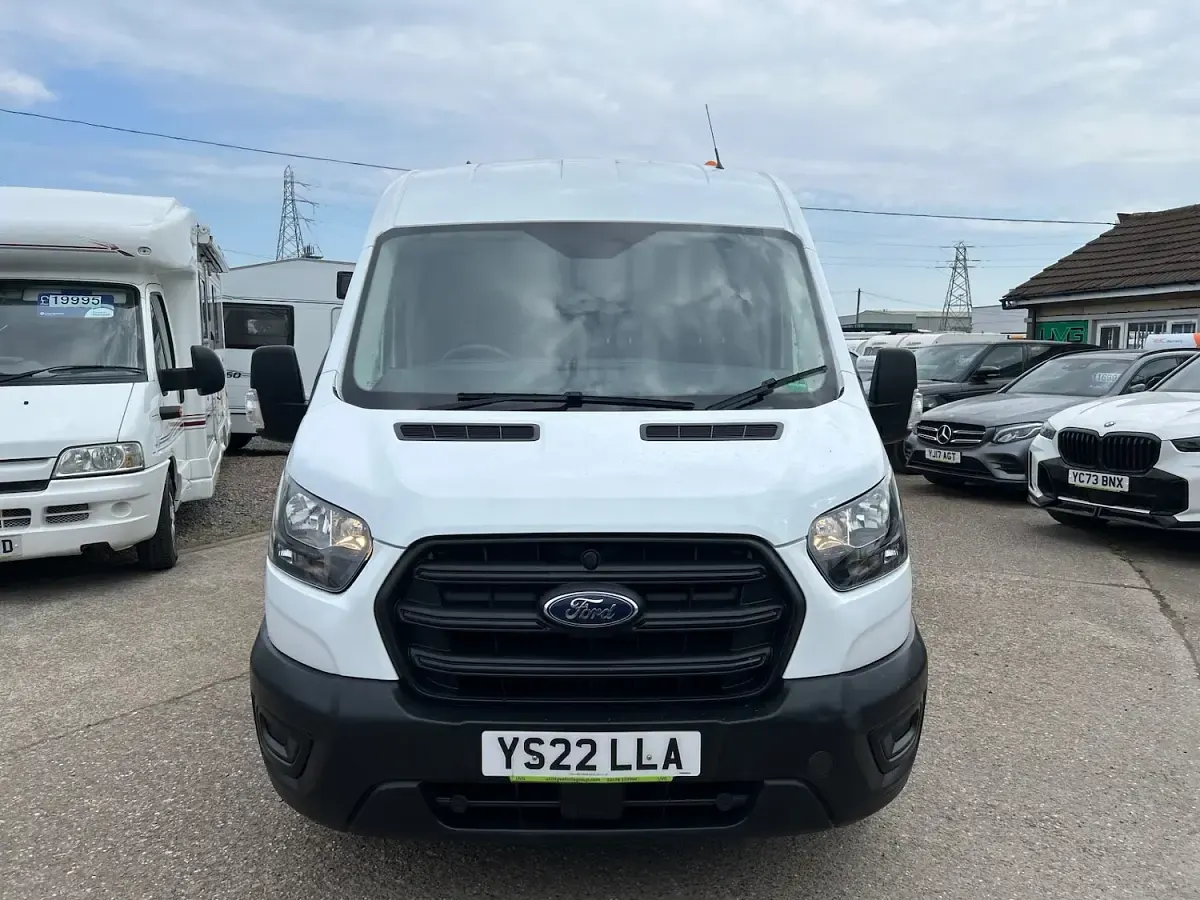 Begagnad Ford Transit 130 HK (95 kW) 2022 Vit Van