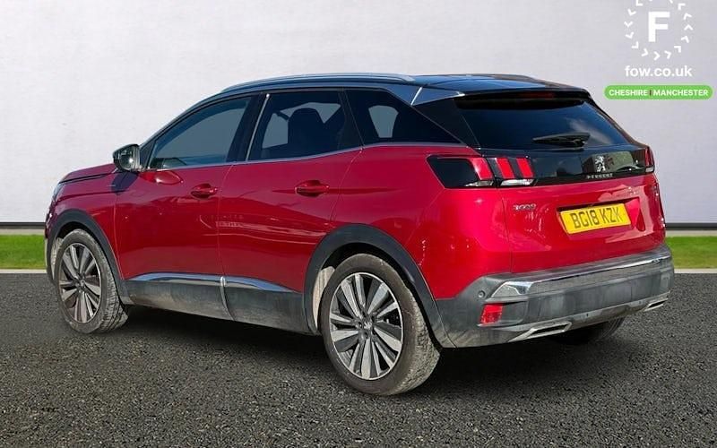 Used Peugeot 3008 Premium 181 HP (133 kW) 2018 Red Estate